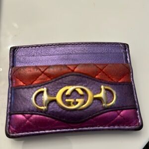 Gucci credit card holder